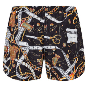 Tailor Print Swim Shorts