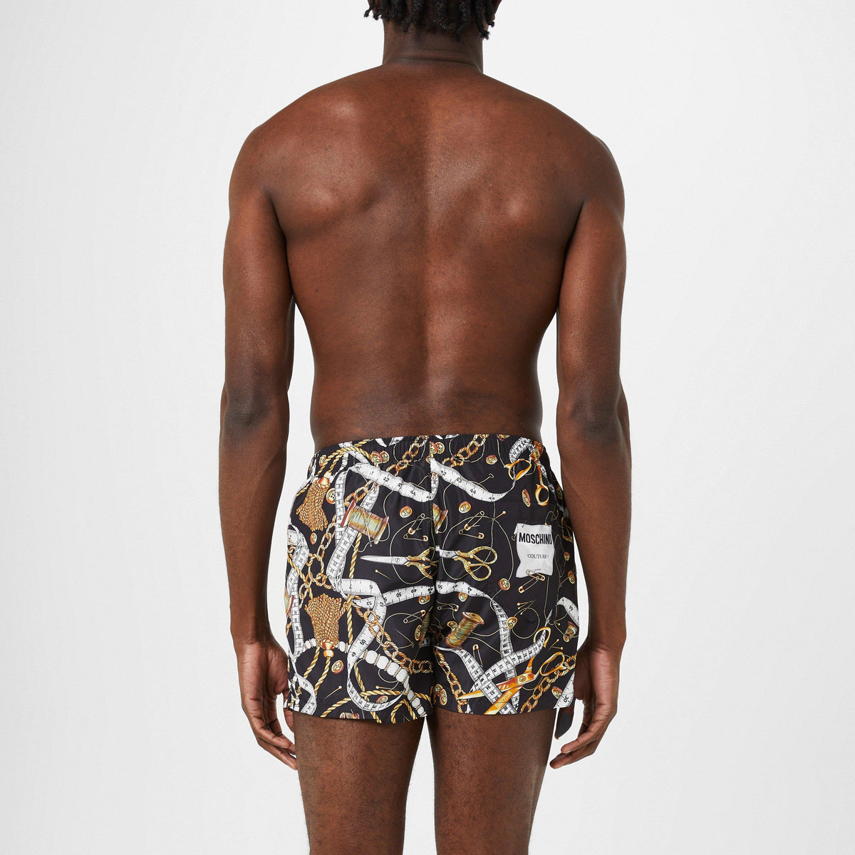 Tailor Print Swim Shorts