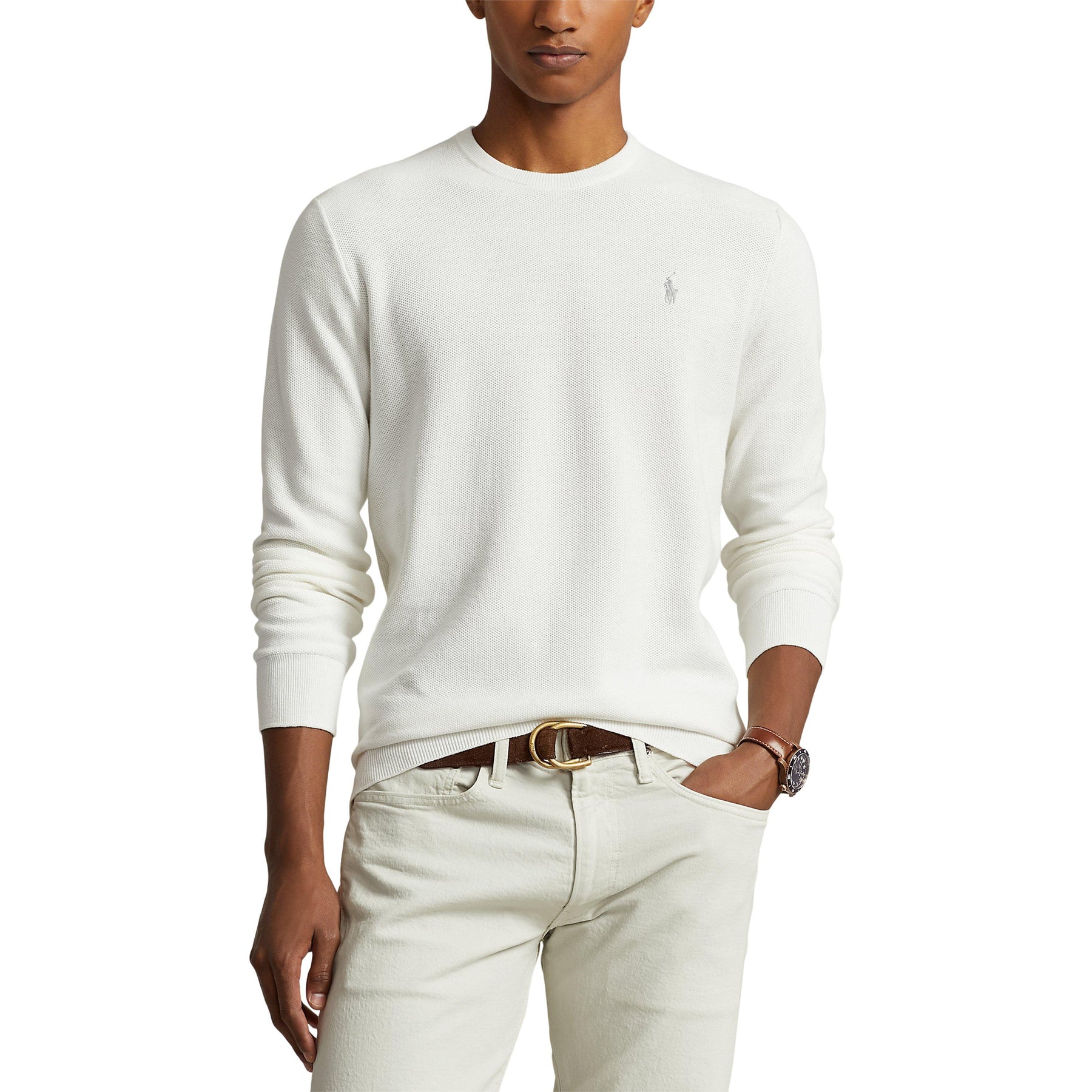 Textured Pony Jumper