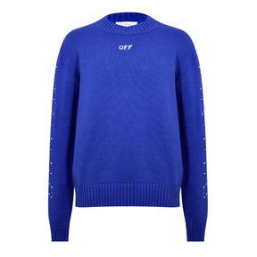 Stitch Arrows Diagonal Knit Jumper