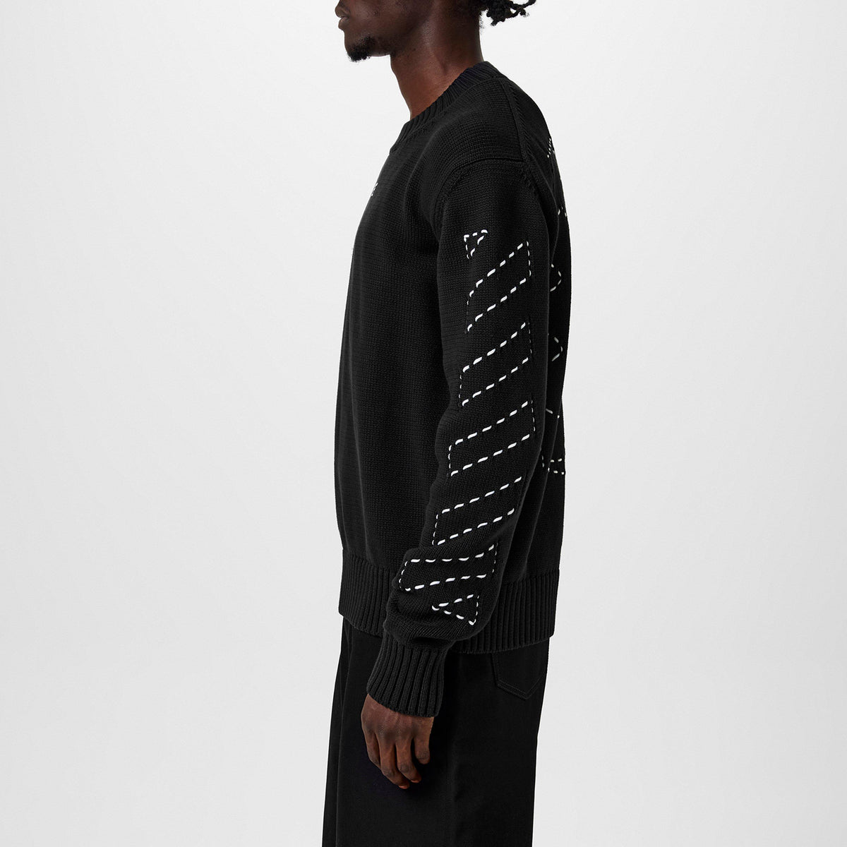 Stitch Arrow Knit Sweater