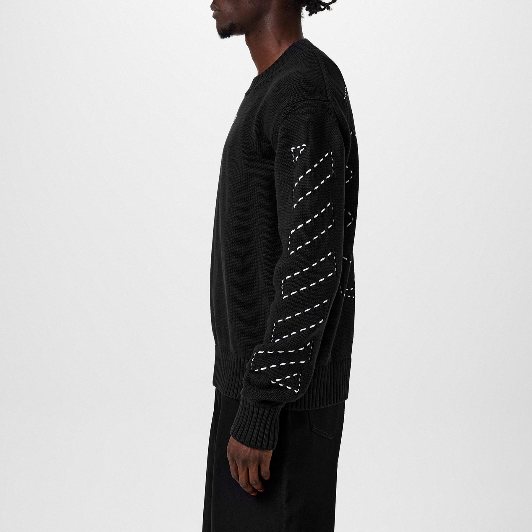 Stitch Arrow Knit Sweater