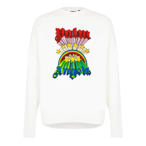 Rainbow Logo-Print Jumper