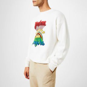 Rainbow Logo-Print Jumper