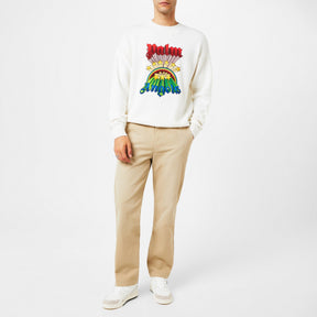 Rainbow Logo-Print Jumper