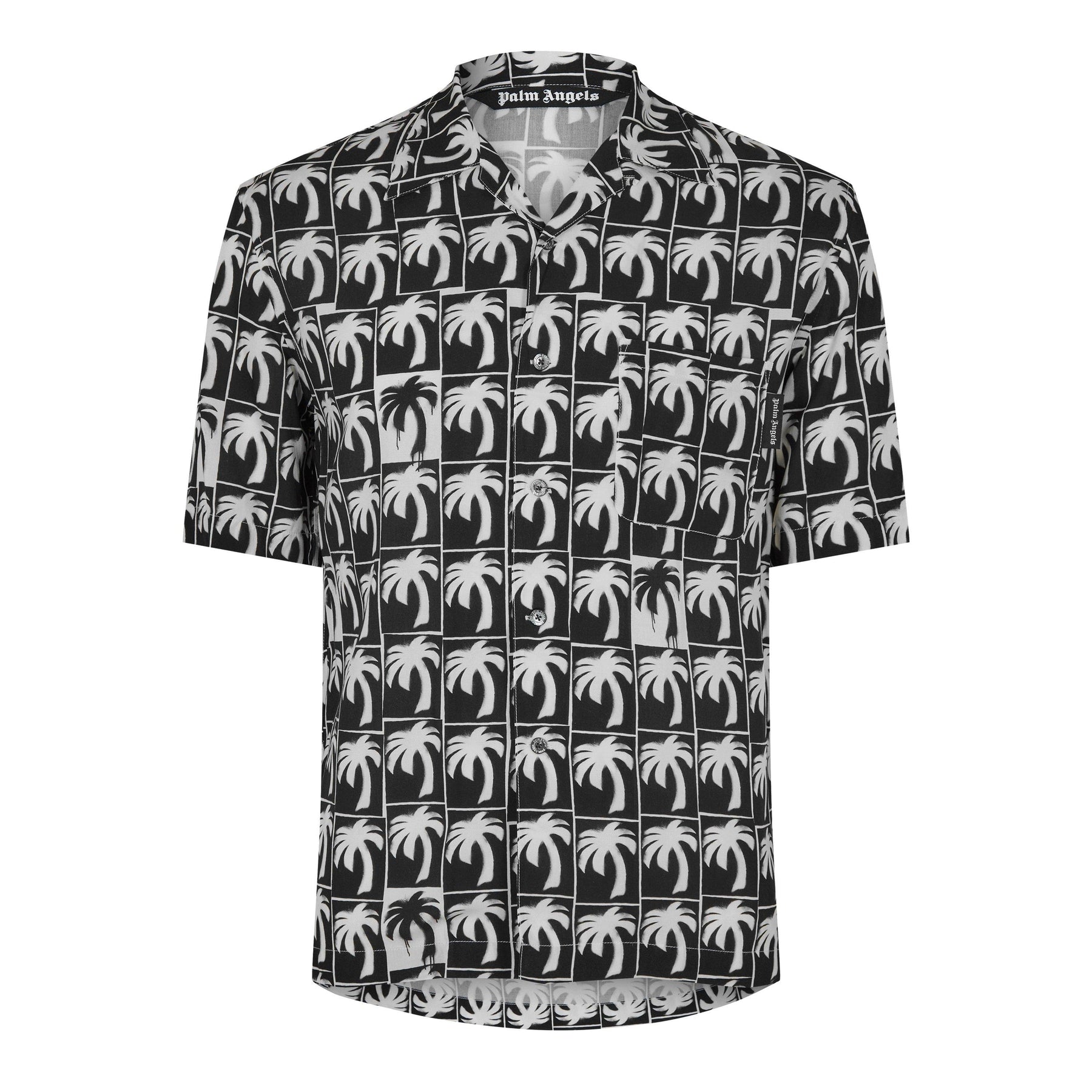 Palm-Tree Bowling Shirt