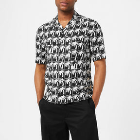 Palm-Tree Bowling Shirt