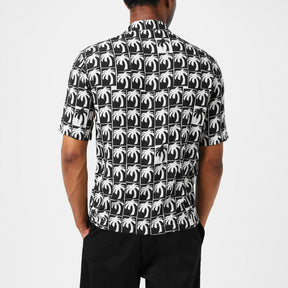 Palm-Tree Bowling Shirt