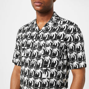 Palm-Tree Bowling Shirt