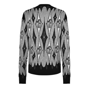 Argyle Jacquard Sweater