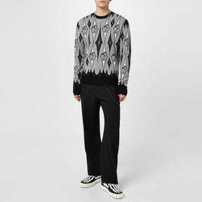 Argyle Jacquard Sweater