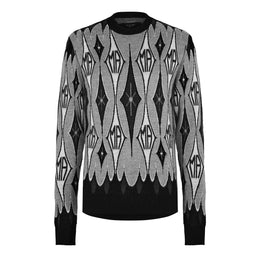 Argyle Jacquard Sweater