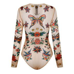 Honey Tattoo Bodysuit