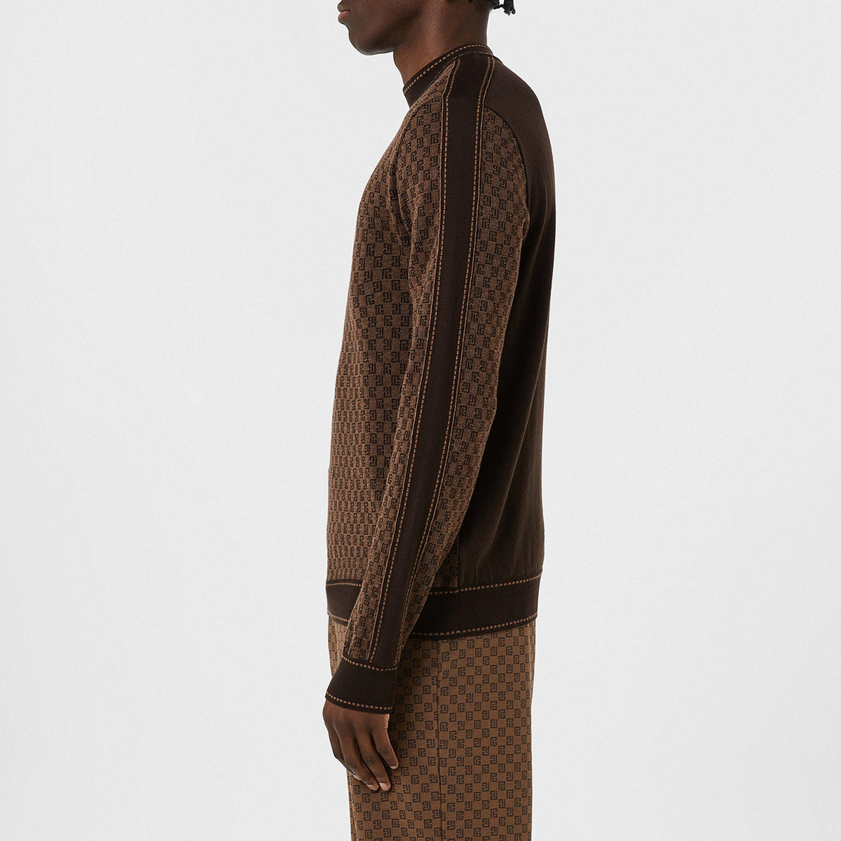 Mini Monogram Knit Jumper