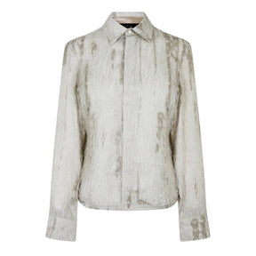 Eyelash Button Down Shirt