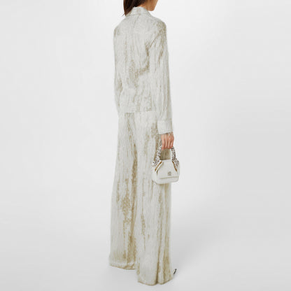 Eyelash Button Down Shirt