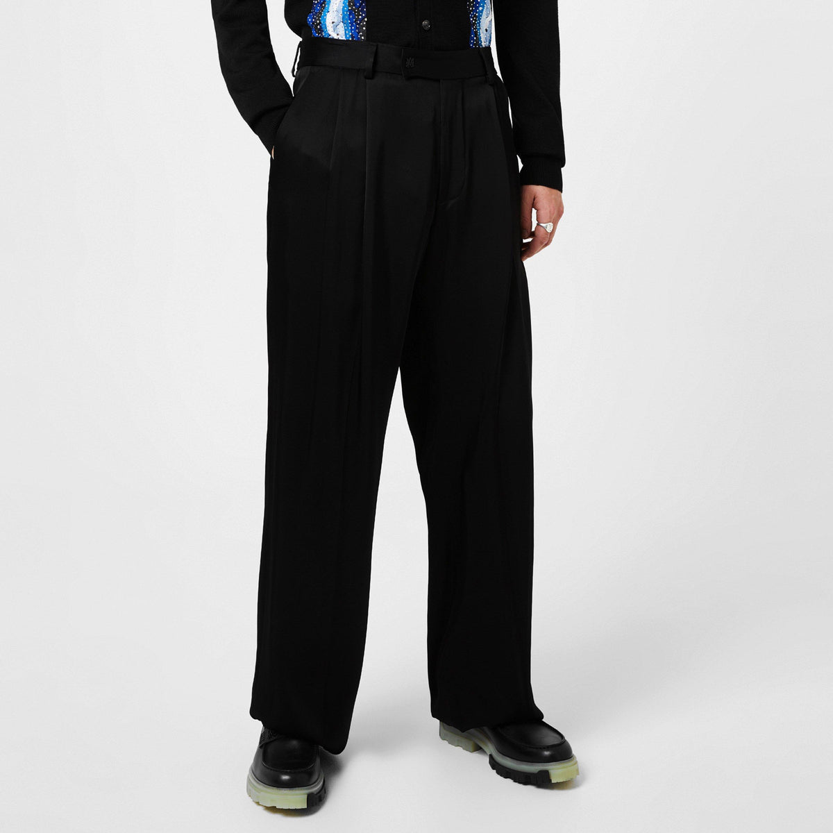 Double Pleated Trousers