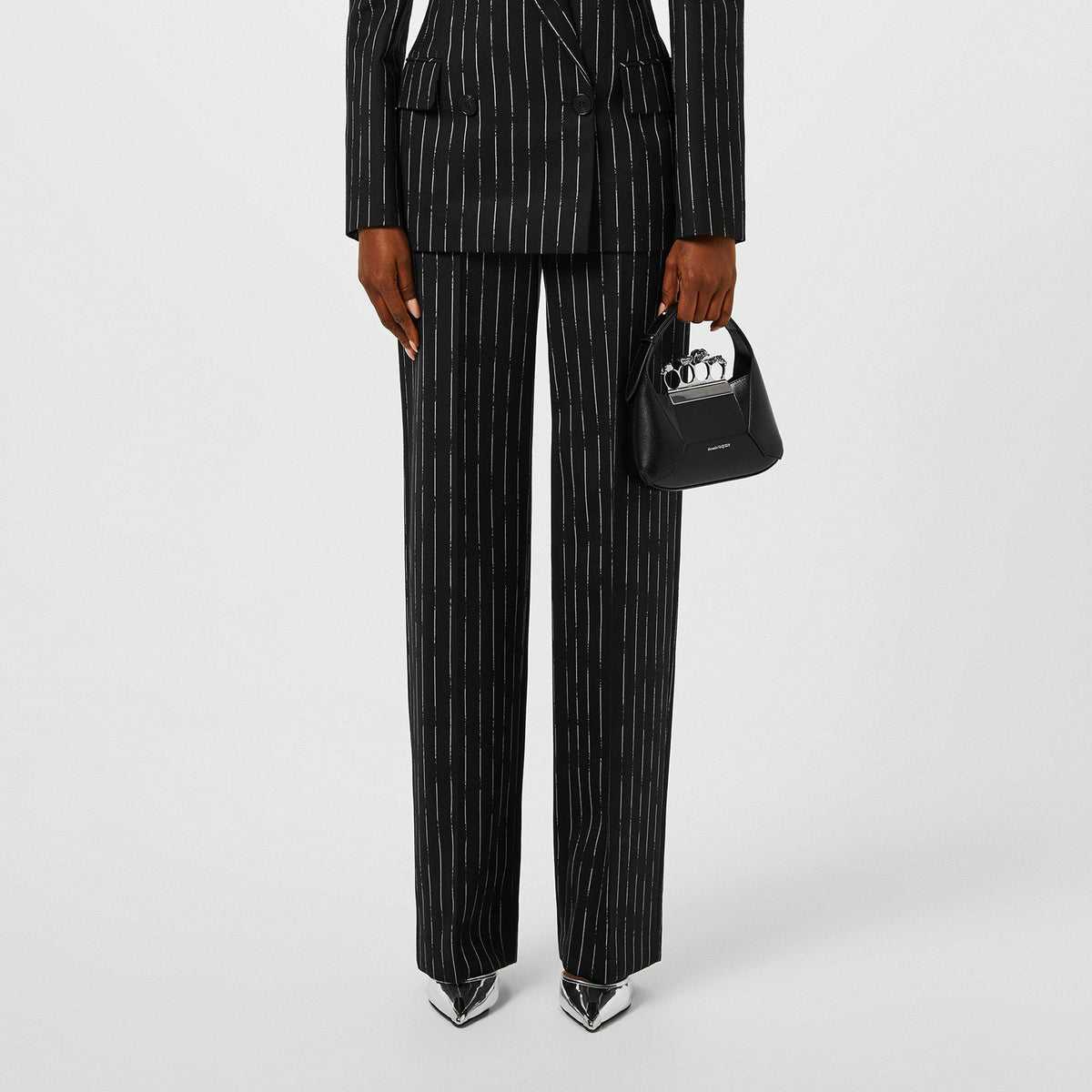 Pinstripe Trousers