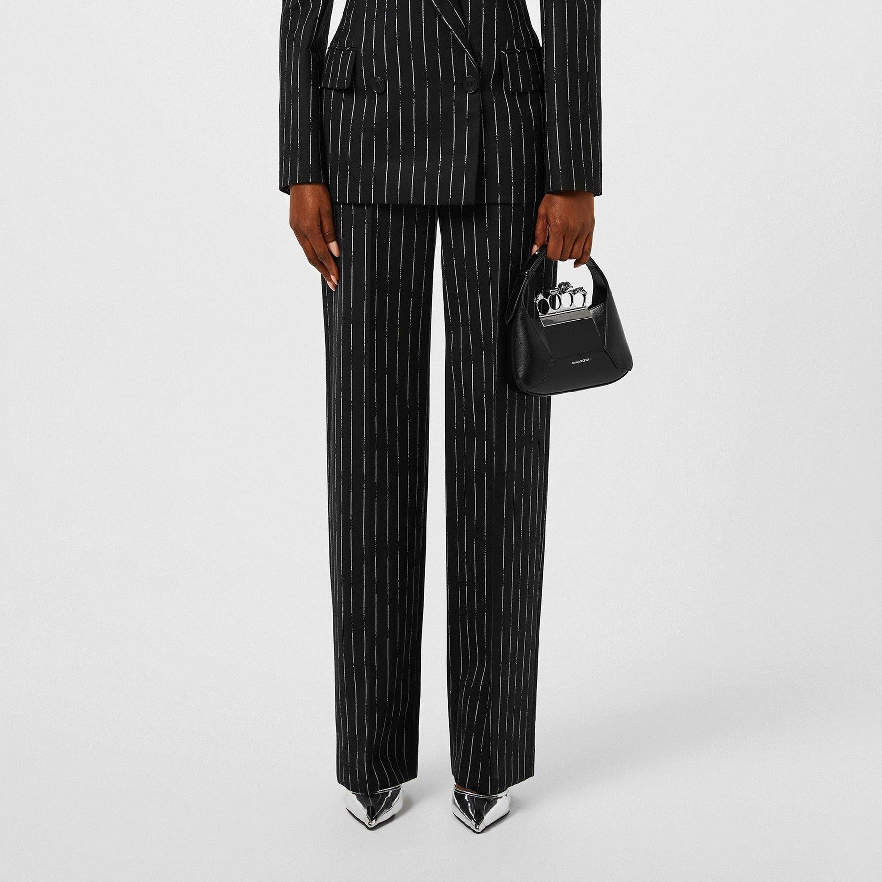 Pinstripe Trousers