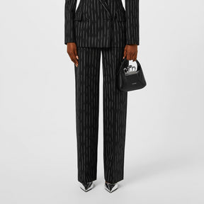 Pinstripe Trousers