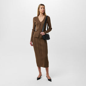 Freedah Knitted Pencil Skirt