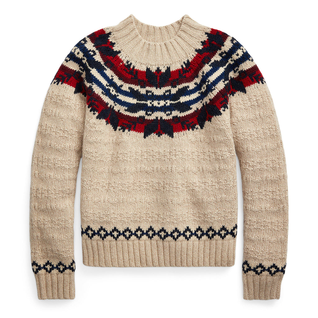 Fair Isle Wool Blend Sweater
