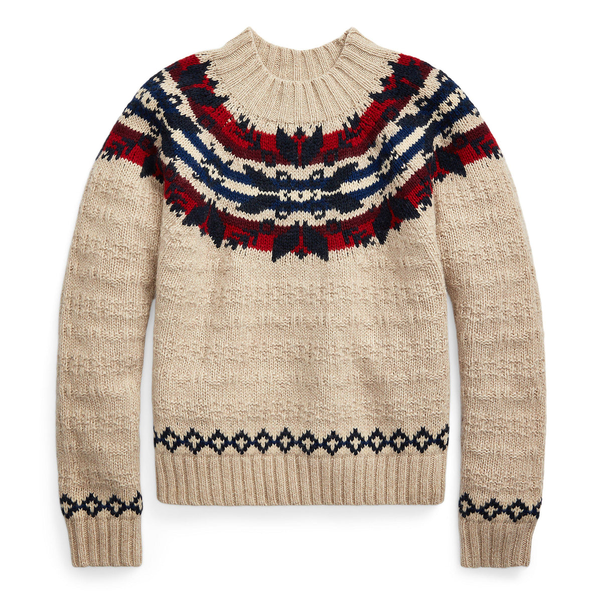 Fair Isle Wool Blend Sweater