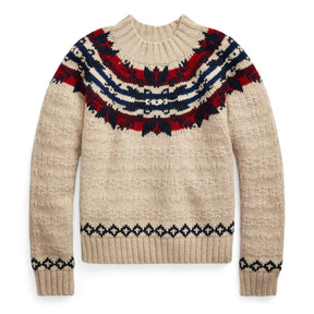 Fair Isle Wool Blend Sweater