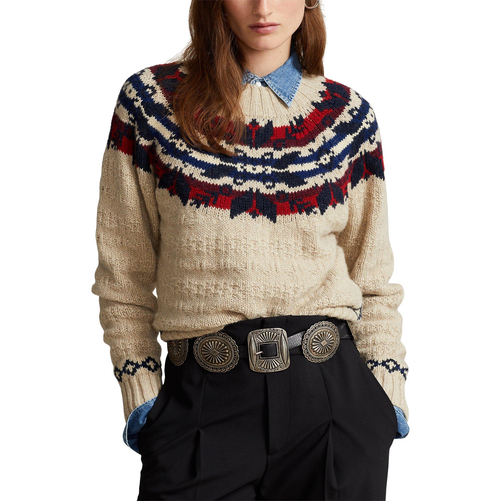 Fair Isle Wool Blend Sweater