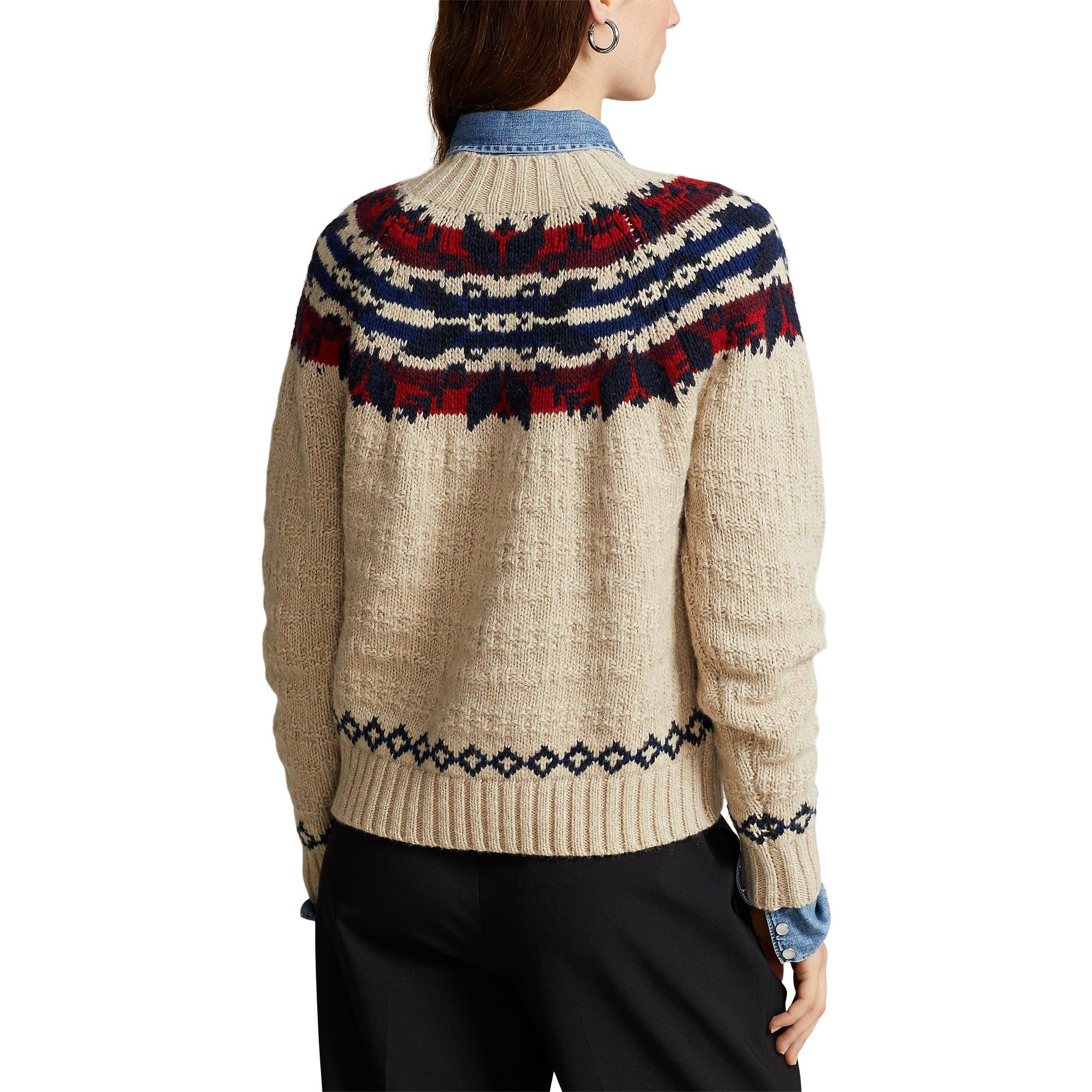 Fair Isle Wool Blend Sweater