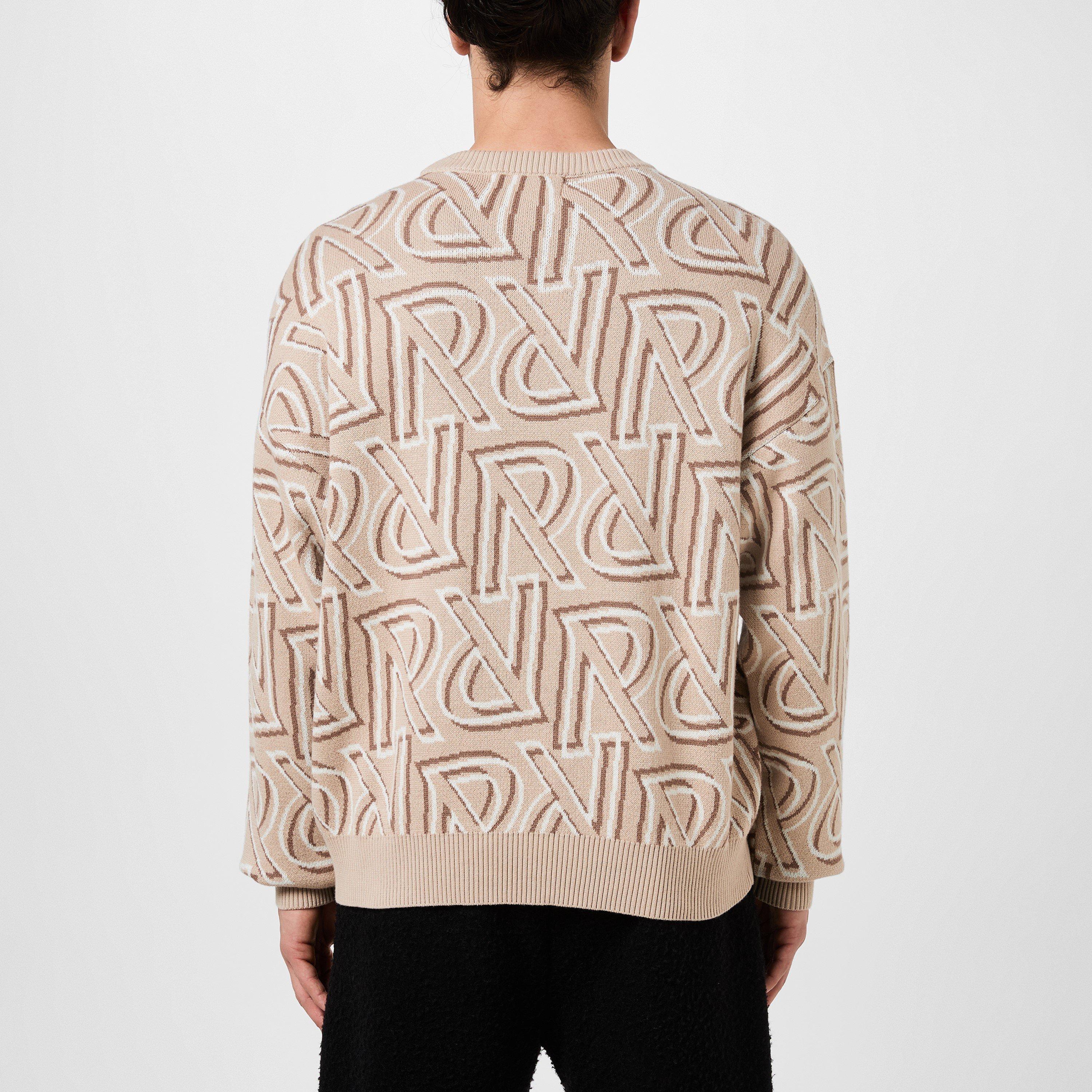 Monogram Knit Sweater