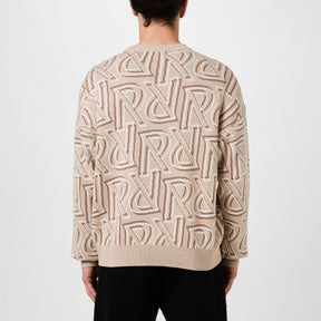 Monogram Knit Sweater