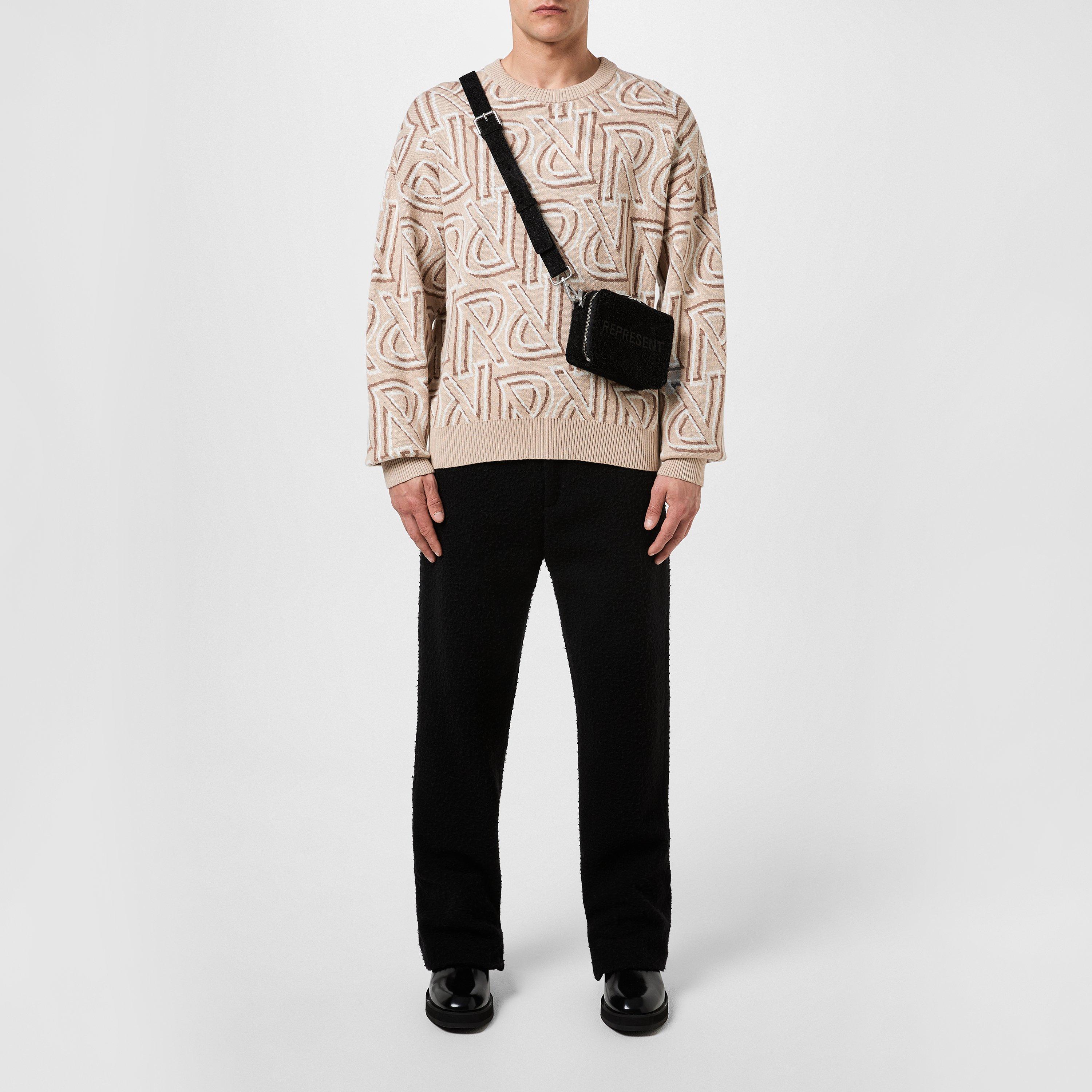Men's Rep All-over Monogram Knit Jumper