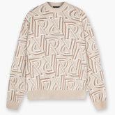 Monogram Knit Sweater