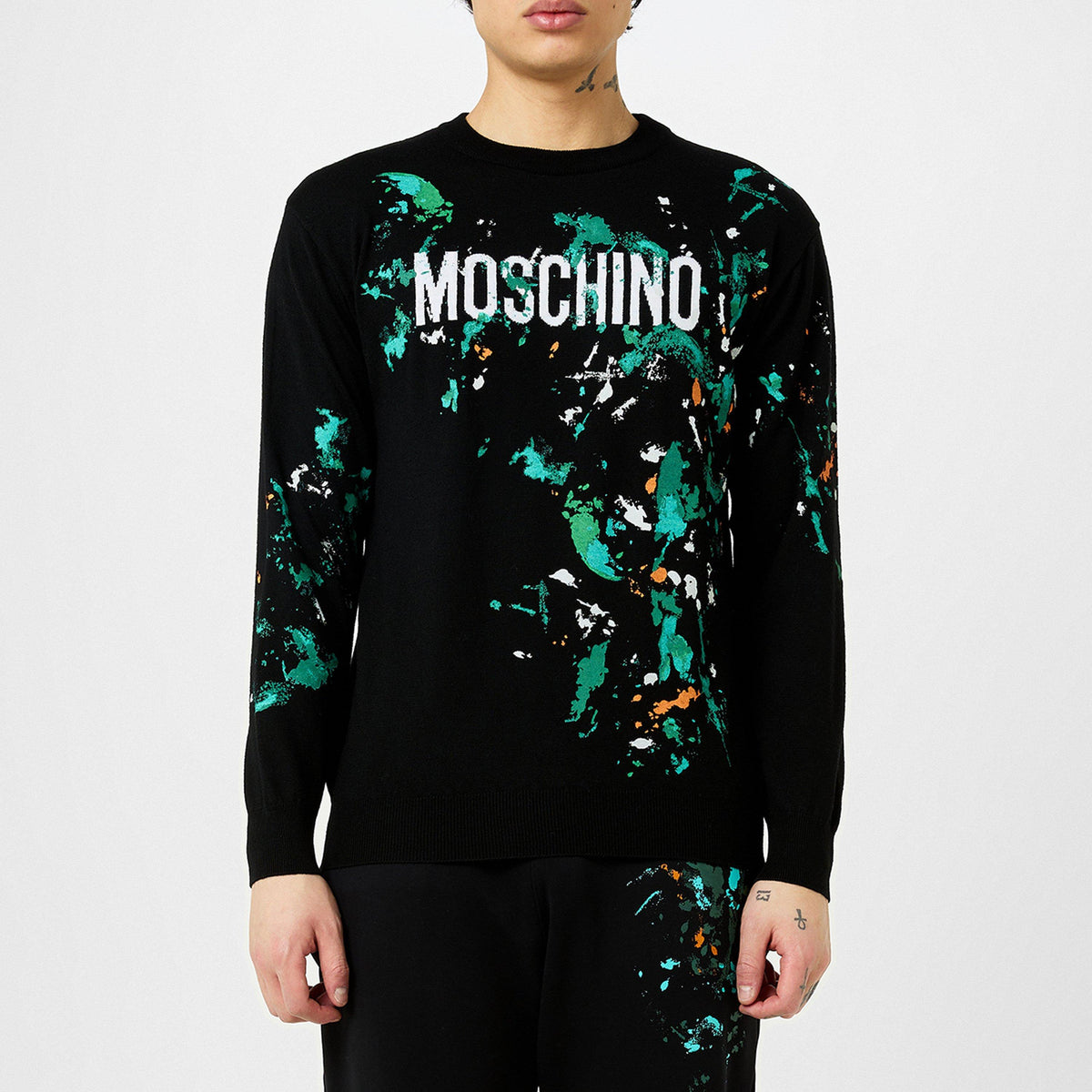 Paint Knit Sweatshirt
