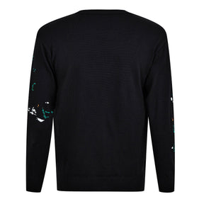 Paint Knit Sweatshirt