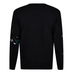 Paint Knit Sweatshirt