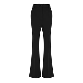 Stretch Jersey Flared Pants