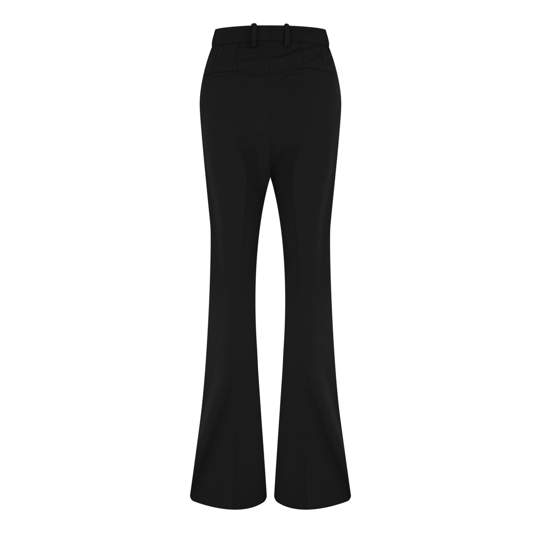 Stretch Jersey Flared Pants