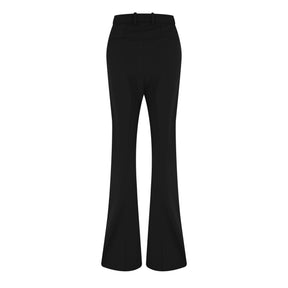 Stretch Jersey Flared Pants