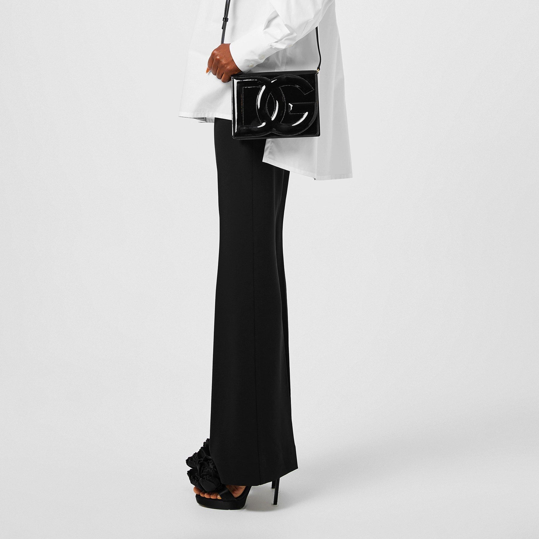 Stretch Jersey Flared Pants