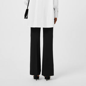 Stretch Jersey Flared Pants