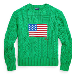 Aran Flag Knit Jumper