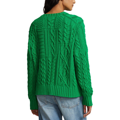 Aran Flag Knit Jumper