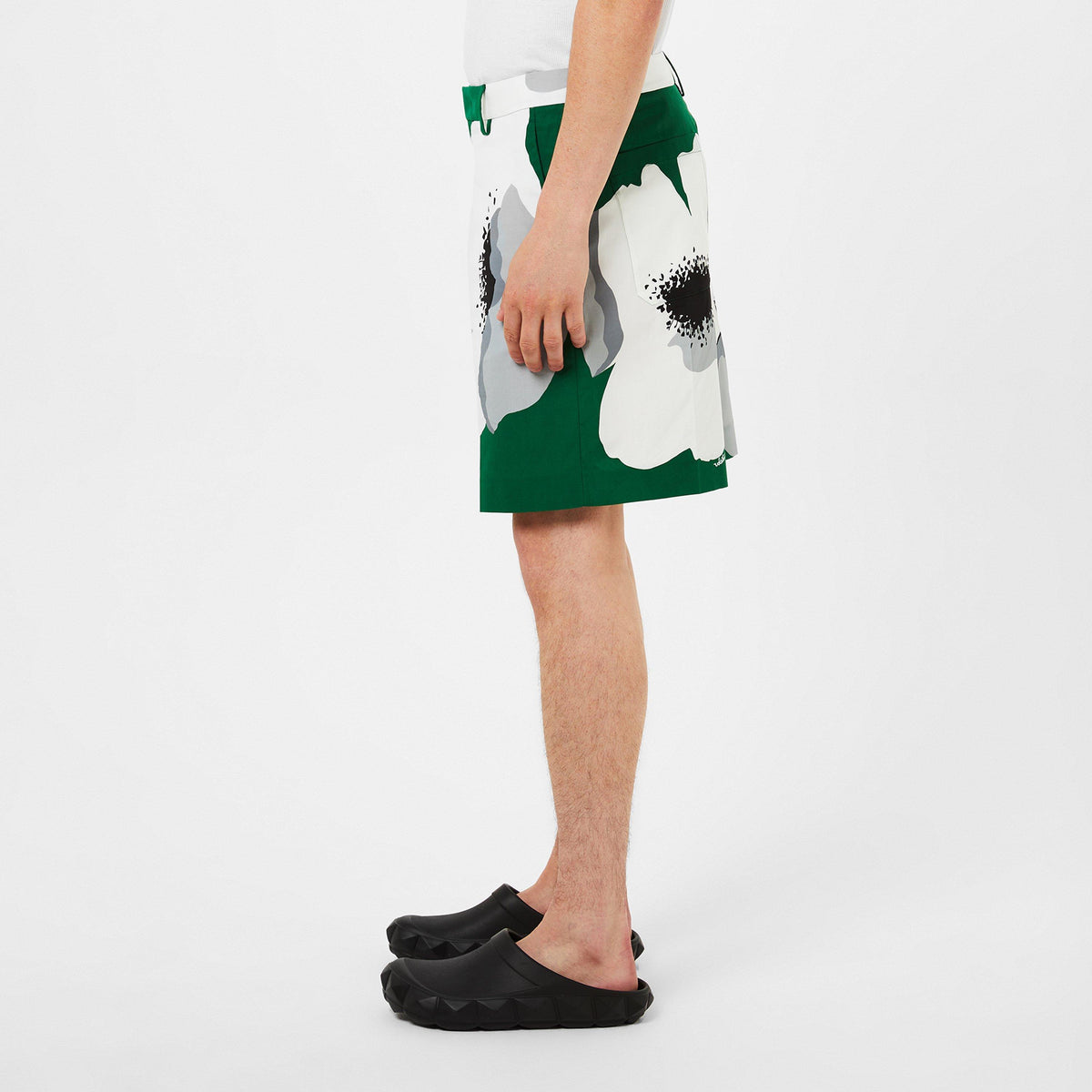 Floral Poplin Shorts