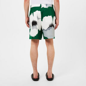 Floral Poplin Shorts