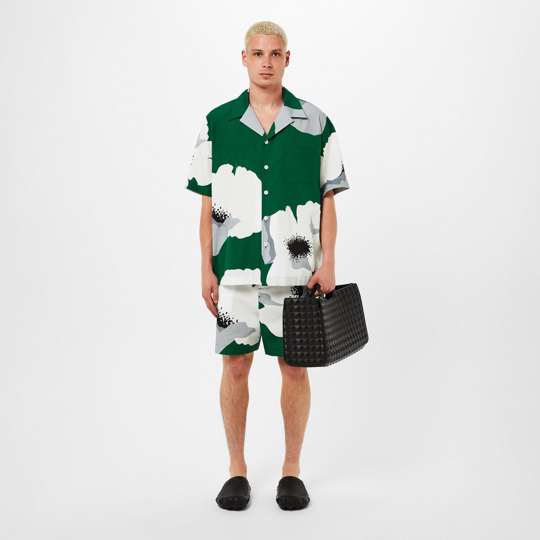 Floral Poplin Shorts