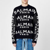 Logo Intarsia Knitted Jumper