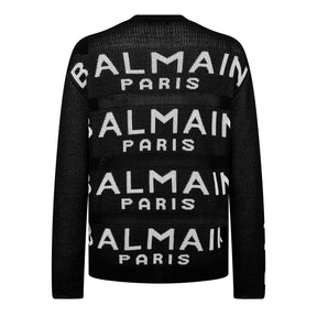 Logo Intarsia Knitted Jumper
