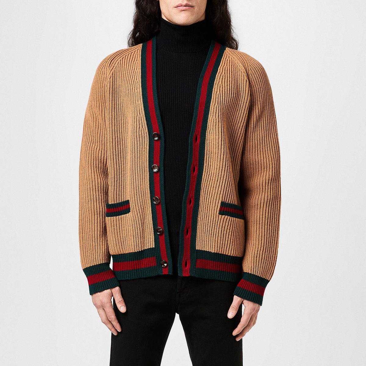 Knitted Web Cardigan